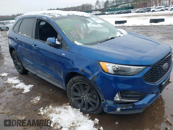 2020 Ford Edge SEL with VIN 2FMPK4J90LBB44515, listed as a IAAI auction lot 41561059 with 67,989 mi miles. Bid and sale history available at carsss.com. Image 1.