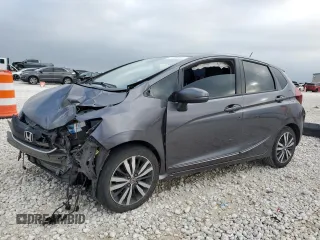2015 Honda Fit EX-L with VIN 3HGGK5H85FM747522, listed as a Copart auction lot 51089855 with 0 mi miles and Salvage Title. Bid and sale history available at carsss.com. Image 1.