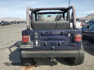 1999 Jeep Wrangler Sport with VIN 1J4FY19S0XP467587, listed as a Copart auction lot 51339415 with 168,142 mi miles and Clean Title. Bid and sale history available at carsss.com. Image 6.