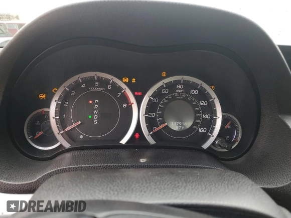 2012 Acura TSX with VIN JH4CU2F40CC022833, listed as a Copart auction lot 51162325 with 117,916 mi miles and Salvage Title. Bid and sale history available at carsss.com. Image 9.