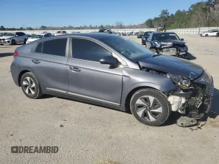 2019 Hyundai Ioniq SEL z VIN KMHC75LC1KU132316, wystawiony jako Copart lot #49489345 z przebiegiem 132 471 mil mil oraz Szkody całkowita. Historia ofert i sprzedaży dostępna na DreamBid. Obrazek 4.