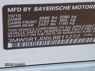 2020 BMW 3 Series 330i z VIN 3MW5R1J06L8B11272, wystawiony jako IAAI lot #41376487 z przebiegiem 28 683 mil mil oraz . Historia ofert i sprzedaży dostępna na DreamBid. Obrazek 9.