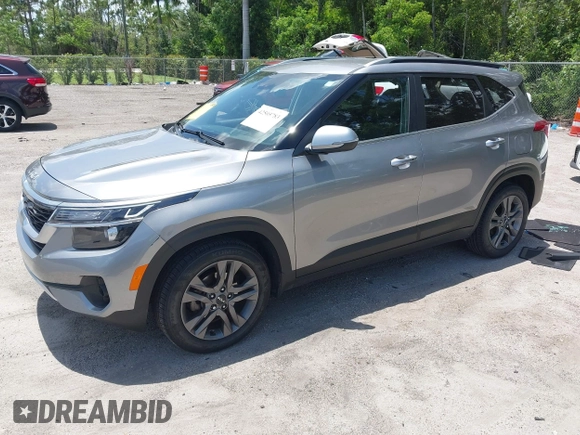 2023 Kia Seltos S with VIN KNDEU2AA8P7369820, listed as a IAAI auction lot 42505783 with 46,106 mi miles and . Bid and sale history available at DreamBid. Image 17.