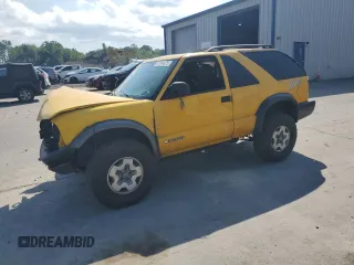 2004 Chevrolet Blazer LS with VIN 1GNCT18X44K153316, listed as a Copart auction lot 61374025 with Not provided miles and Salvage title. Bid and sale history available at DreamBid. Image 1.