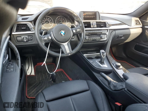 2015 BMW 4 Series 428i with VIN WBA4A9C59FGL87249, listed as a Copart auction lot 52182775 with 57,797 mi miles and Salvage title. Bid and sale history available at DreamBid. Image 8.