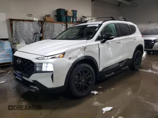 2022 Hyundai Santa Fe XRT with VIN 5NMS6DAJ4NH404478, listed as a Copart auction lot 45760005 with 27,340 mi miles and Salvage Title. Bid and sale history available at carsss.com. Image 1.