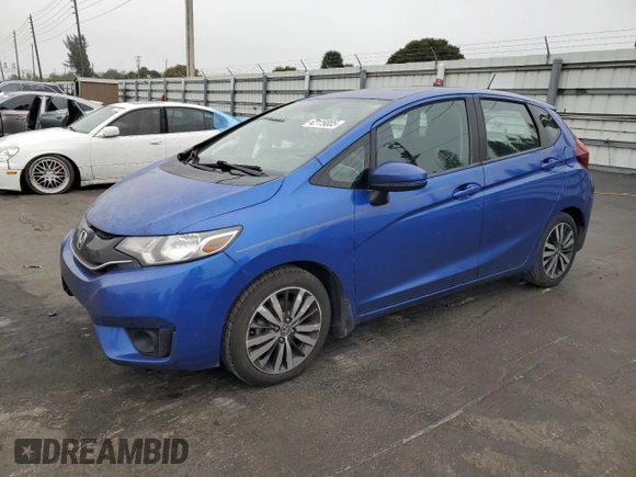 2015 Honda Fit EX-L with VIN 3HGGK5H8XFM771993, listed as a Copart auction lot 42119005 with 142,633 mi miles and Clean Title. Bid and sale history available at carsss.com. Image 1.
