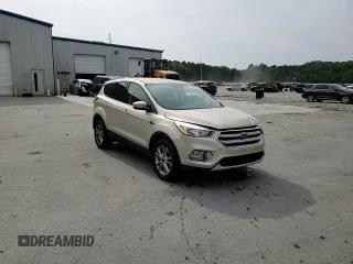 2017 Ford Escape SE z VIN 1FMCU0GDXHUE24683, wystawiony jako Copart lot #55421005 z przebiegiem 161 758 mil mil oraz Szkoda całkowita • Salvage title. Historia ofert i sprzedaży dostępna na DreamBid. Obrazek 14.