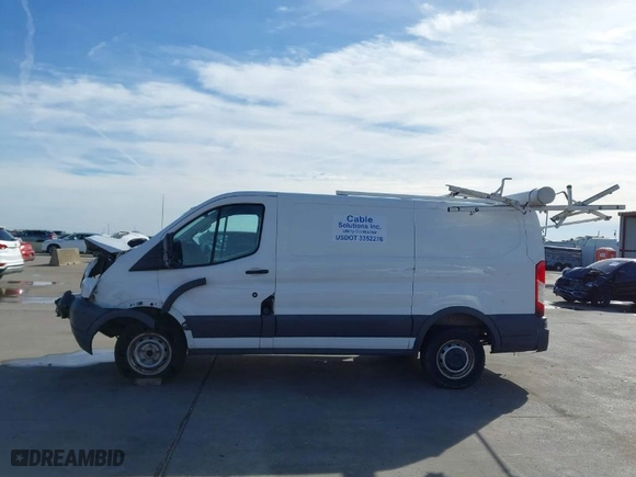 2016 Ford Transit Cargo Van with VIN 1FTYR1ZM9GKA64461, listed as a IAAI auction lot 41030880 with 180,072 mi miles. Bid and sale history available at carsss.com. Image 15.