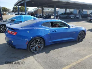 2017 Chevrolet Camaro 2SS with VIN 1G1FH1R71H0110732, listed as a Copart auction lot 46370675 with 0 mi miles and Salvage Title. Bid and sale history available at carsss.com. Image 3.