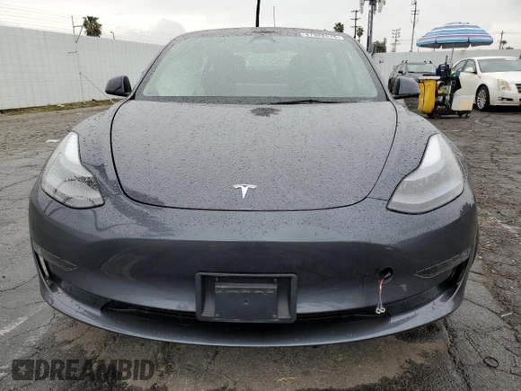 2023 Tesla Model 3 with VIN 5YJ3E1EA2PF708297, listed as a Copart auction lot 47982675 with 16,246 mi miles and Salvage title. Bid and sale history available at DreamBid. Image 5.