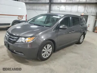 2014 Honda Odyssey EX with VIN 5FNRL5H4XEB130086, listed as a Copart auction lot 52018125 with 120,601 mi miles and Salvage Title. Bid and sale history available at carsss.com. Image 1.