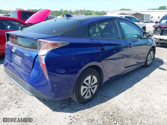 2016 Toyota Prius Four with VIN JTDKARFU3G3524286, listed as a IAAI auction lot 42016148 with 110,096 mi miles. Bid and sale history available at carsss.com. Image 4.