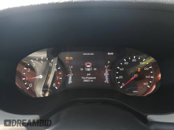 2023 Jeep Compass Limited with VIN 3C4NJDCN1PT565873, listed as a Copart auction lot 62000255 with 39,921 mi miles and Clean title. Bid and sale history available at DreamBid. Image 9.