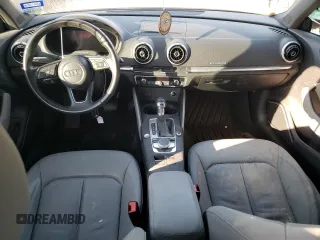2017 Audi A3 Sedan Premium Plus with VIN WAUJ8GFF0H1017062, listed as a Copart auction lot 68579443 with 52,002 mi miles. Bid and sale history available at carsss.com. Image 8.