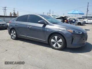 2019 Hyundai Ioniq Limited with VIN KMHC75LD2KU146671, listed as a Copart auction lot 61872035 with 78,158 mi miles and Salvage title. Bid and sale history available at DreamBid. Image 4.