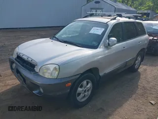 2006 Hyundai Santa Fe GLS with VIN KM8SC73D26U037877, listed as a IAAI auction lot 42180737 with 173,655 mi miles. Bid and sale history available at carsss.com. Image 2.
