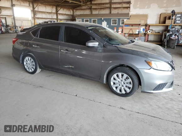2017 Nissan Sentra S with VIN 3N1AB7AP1HY243792, listed as a Copart auction lot 60891245 with 86,030 mi miles and Salvage title. Bid and sale history available at DreamBid. Image 4.