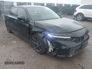 2025 Honda Civic Sport with VIN 2HGFE2F54SH538937, listed as a IAAI auction lot 42177510 with 5,182 mi miles and . Bid and sale history available at DreamBid. Image 1.