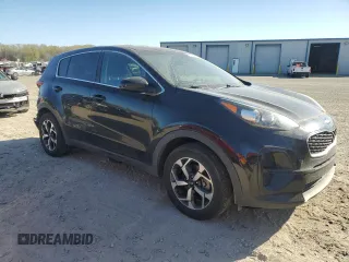 2020 Kia Sportage LX with VIN KNDPM3AC1L7736860, listed as a Copart auction lot 50317285 with 114,281 mi miles and Salvage Title. Bid and sale history available at carsss.com. Image 4.