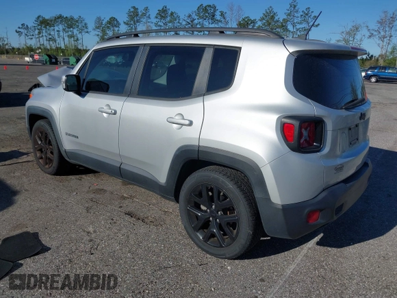 2017 Jeep Renegade Latitude with VIN ZACCJABB9HPE65123, listed as a IAAI auction lot 41856382 with 73,678 mi miles. Bid and sale history available at carsss.com. Image 3.