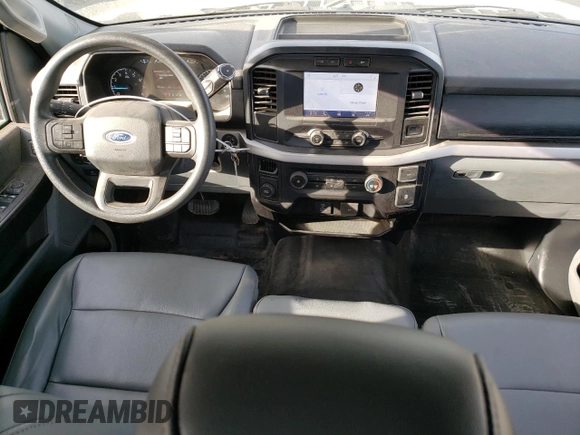 2021 Ford F-150 XL with VIN 1FTEX1CB0MKD56317, listed as a Copart auction lot 75570484 with 72,512 mi miles and Salvage title. Bid and sale history available at DreamBid. Image 8.