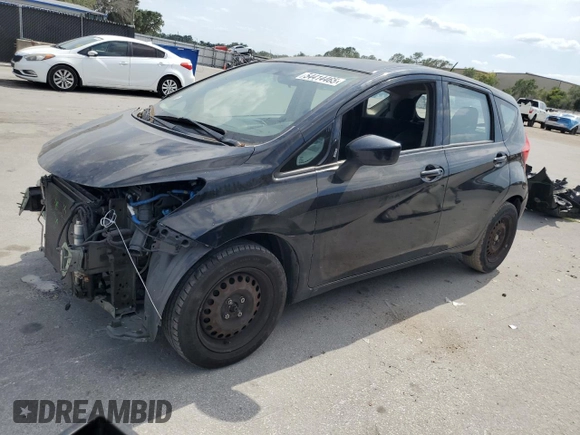 2016 Nissan Note S with VIN 3N1CE2CP3GL350872, listed as a Copart auction lot 54414465 with 135,492 mi miles and Salvage Title. Bid and sale history available at DreamBid. Image 1.