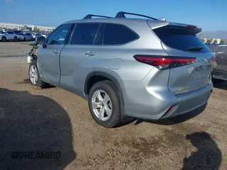 2020 Toyota Highlander LE with VIN 5TDZZRAH6LS500736, listed as a IAAI auction lot 41794879 with 72,345 mi miles and . Bid and sale history available at DreamBid. Image 3.