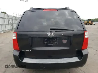 2007 Kia Sedona EX with VIN KNDMB233176164457, listed as a Copart auction lot 66833094 with 203,031 mi miles and Clean Title. Bid and sale history available at carsss.com. Image 6.