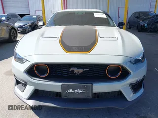 2021 Ford Mustang Mach 1 with VIN 1FA6P8R08M5550536, listed as a IAAI auction lot 41664249 with 19,006 mi miles and . Bid and sale history available at DreamBid. Image 12.