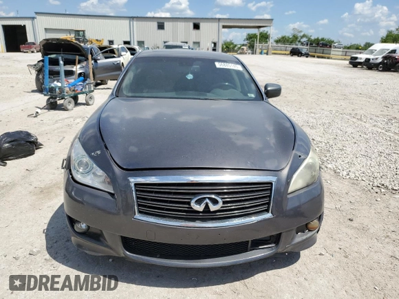 2012 Infiniti M with VIN JN1BY1AP8CM335333, listed as a Copart auction lot 56885145 with 190,552 mi miles and Salvage title. Bid and sale history available at DreamBid. Image 5.