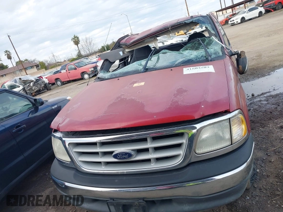 1999 Ford F-150 XL with VIN 1FTRX17L0XKA67494, listed as a IAAI auction lot 41603503 with Not Provided miles. Bid and sale history available at carsss.com. Image 12.