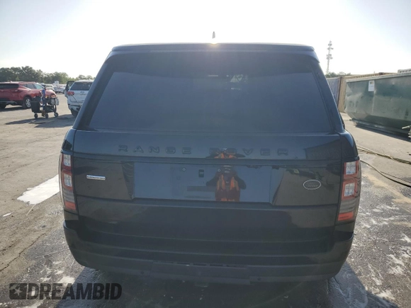 2016 Land Rover Range Rover Supercharged с VIN SALGS2EF6GA256920, выставлен на аукционе Copart как лот 55063715 с пробегом 138 814 миль миль и Списание • Salvage title. История ставок и продаж доступна на DreamBid. Изображение 6.