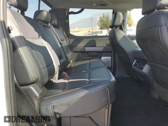 2023 Ford F-150 XL with VIN 1FTFW1E82PFB33122, listed as a Copart auction lot 58625905 with 21,184 mi miles and Salvage title. Bid and sale history available at DreamBid. Image 10.