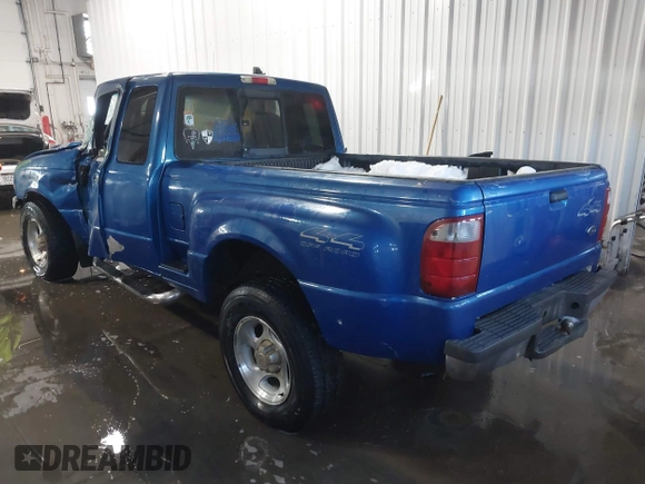 2001 Ford Ranger XL Fleet z VIN 1FTZR15E11TA51255, wystawiony jako IAAI lot #41230337 z przebiegiem 177 750 mil mil oraz . Historia ofert i sprzedaży dostępna na DreamBid. Obrazek 3.