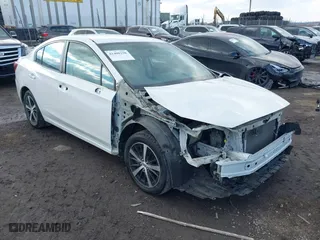 2019 Subaru Impreza Premium with VIN 4S3GKAC67K3615743, listed as a IAAI auction lot 41400298 with 81,677 mi miles. Bid and sale history available at carsss.com. Image 1.
