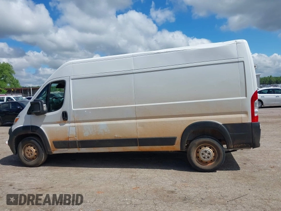 2023 Ram ProMaster Cargo with VIN 3C6LRVDGXPE541587, listed as a IAAI auction lot 42218217 with 65,963 mi miles and . Bid and sale history available at carsss.com. Image 14.