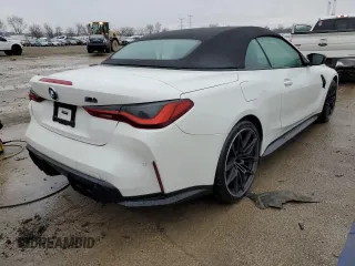 2022 BMW M4 Competition xDrive with VIN WBS33BA0XNCJ06162, listed as a Copart auction lot 86007824 with 9,316 mi miles and Salvage Title. Bid and sale history available at carsss.com. Image 3.