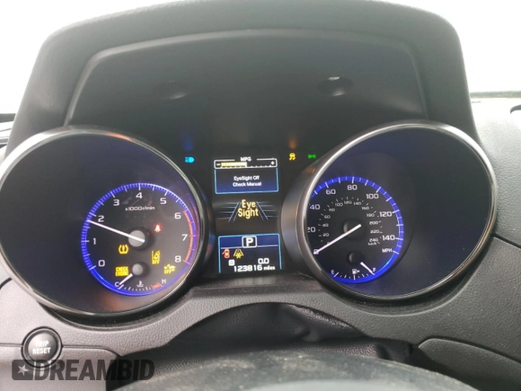 2017 Subaru Legacy Premium with VIN 4S3BNAF69H3059957, listed as a Copart auction lot 40373593 with 123,816 mi miles. Bid and sale history available at carsss.com. Image 9.