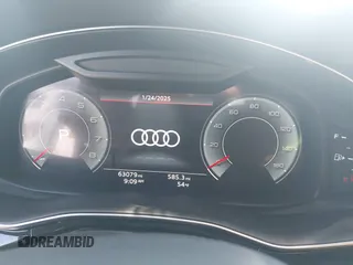 2022 Audi Q8 Premium Plus with VIN WA1BVBF13ND011283, listed as a IAAI auction lot 41364694 with 63,079 mi miles. Bid and sale history available at carsss.com. Image 7.