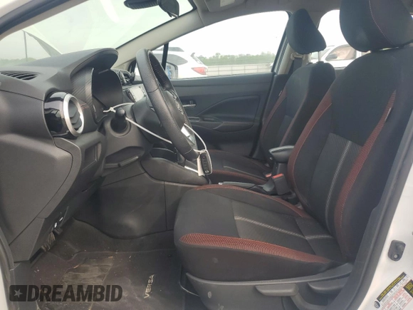 2023 Nissan Versa SR with VIN 3N1CN8FV7PL830359, listed as a Copart auction lot 53956695 with 69,845 mi miles and Salvage title. Bid and sale history available at DreamBid. Image 7.