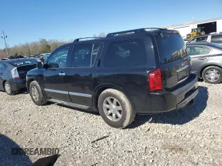 2007 Infiniti QX56 with VIN 5N3AA08A17N802796, listed as a Copart auction lot 40329674 with 27,793 mi miles and Salvage Title. Bid and sale history available at carsss.com. Image 2.