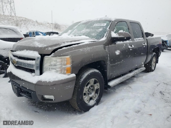 2007 Chevrolet Silverado 1500 LTZ with VIN 2GCEK13M471549848, listed as a Copart auction lot 87449874 with 200,193 mi miles and Salvage Title. Bid and sale history available at carsss.com. Image 1.