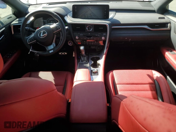 2022 Lexus RX with VIN 2T2YGMDA5NC091817, listed as a Copart auction lot 49316305 with 14,215 mi miles and Salvage Title. Bid and sale history available at carsss.com. Image 8.