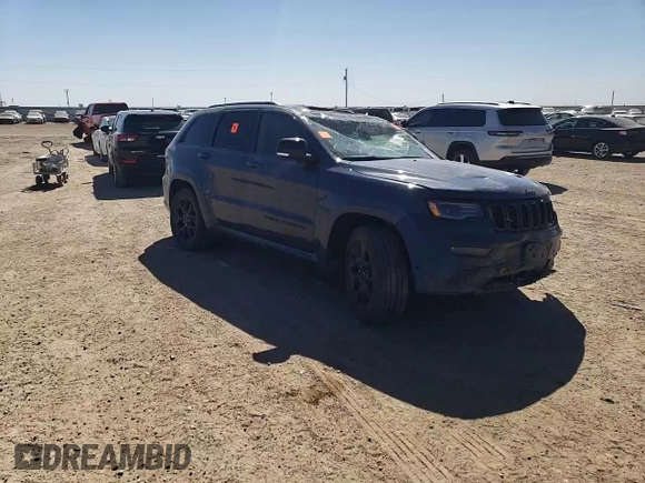 2020 Jeep Grand Cherokee Limited X with VIN 1C4RJEBG5LC152466, listed as a Copart auction lot 74201504 with 33,319 mi miles and Salvage Title. Bid and sale history available at carsss.com. Image 12.