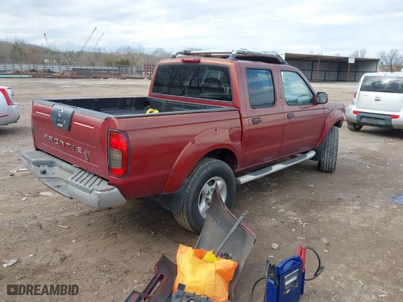 2001 Nissan Frontier 4WD XE with VIN 1N6ED27Y71C307647, listed as a IAAI auction lot 41525632 with 200,792 mi miles. Bid and sale history available at carsss.com. Image 4.