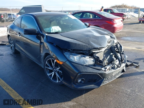 2019 Honda Civic Si with VIN 2HGFC3A52KH751629, listed as a IAAI auction lot 41644966 with 81,580 mi miles and . Bid and sale history available at DreamBid. Image 1.