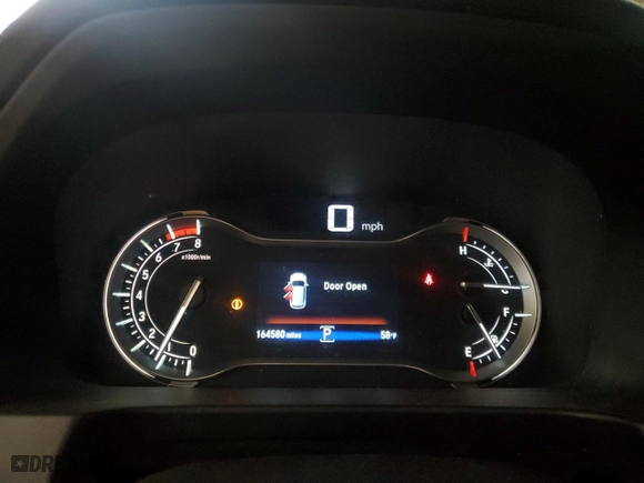 2016 Honda Pilot EX-L with VIN 5FNYF6H56GB010807, listed as a Copart auction lot 51102195 with 164,580 mi miles and Salvage Title. Bid and sale history available at carsss.com. Image 9.