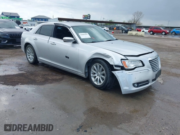 2012 Chrysler 300 Limited with VIN 2C3CCACGXCH212881, listed as a IAAI auction lot 41882643 with 160,645 mi miles. Bid and sale history available at carsss.com. Image 1.