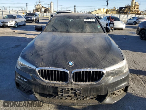 2020 BMW 5 Series 530i with VIN WBAJR3C09LCD74424, listed as a Copart auction lot 47657575 with Not provided miles and Salvage title. Bid and sale history available at DreamBid. Image 5.